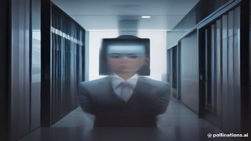 小蓝视频网工作人员与用户面对面沟通服务细节